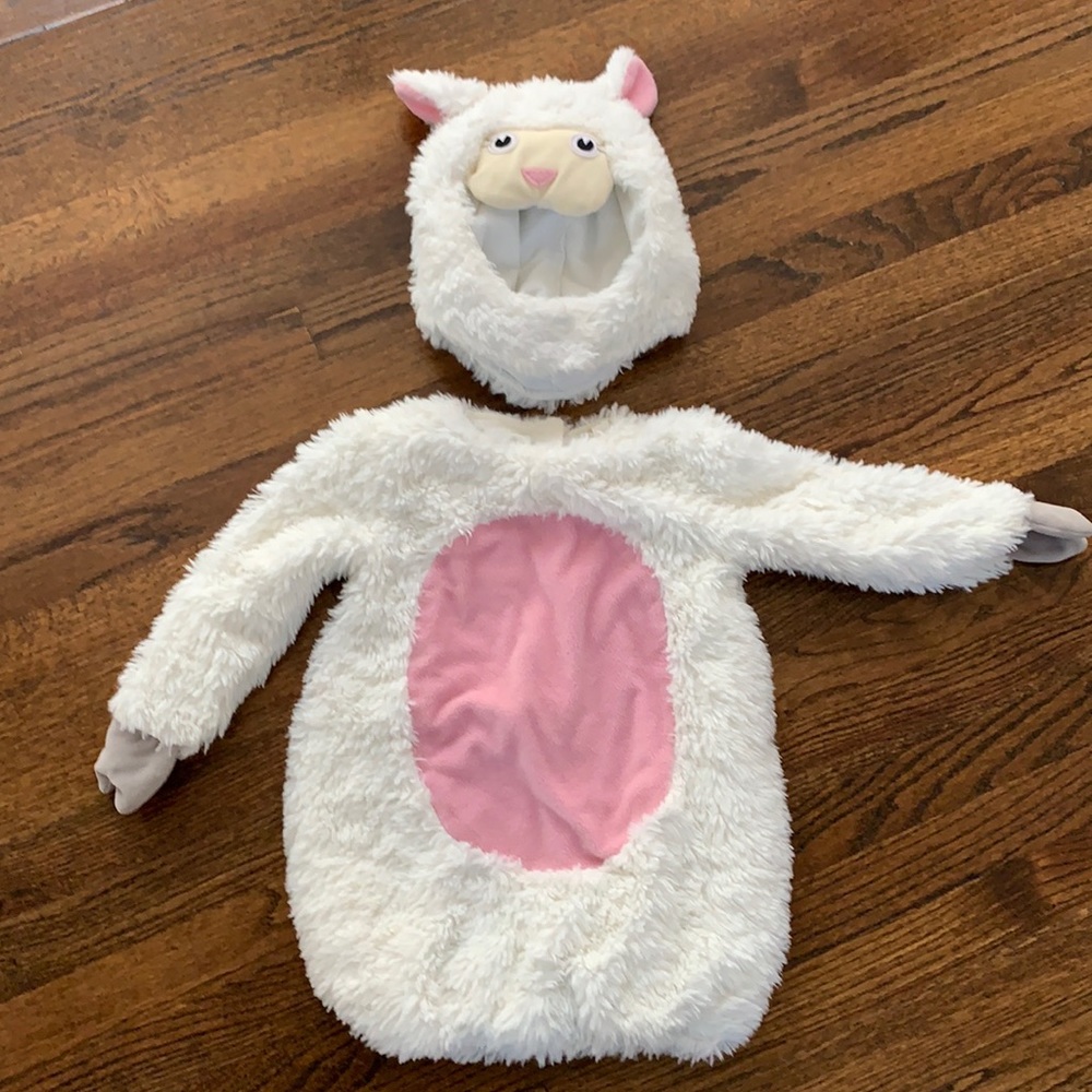 Pottery Barn kids sheep costume size 2T-3T